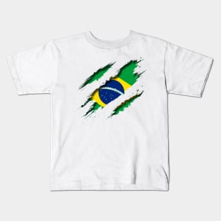 Brazil Shredding Kids T-Shirt